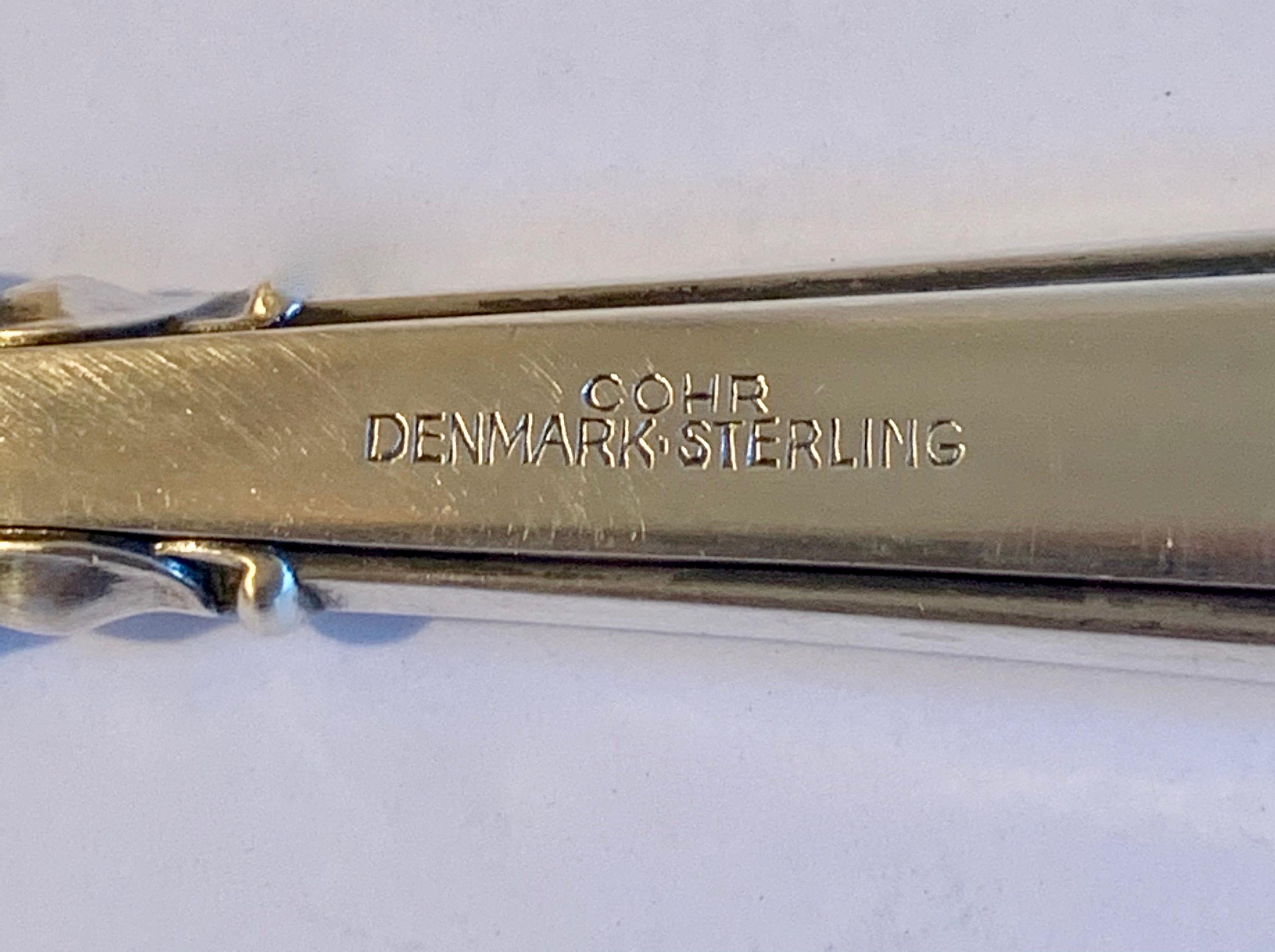 Danish COHR Sterling Bottle Opener In Good Condition For Sale In Los Angeles, CA