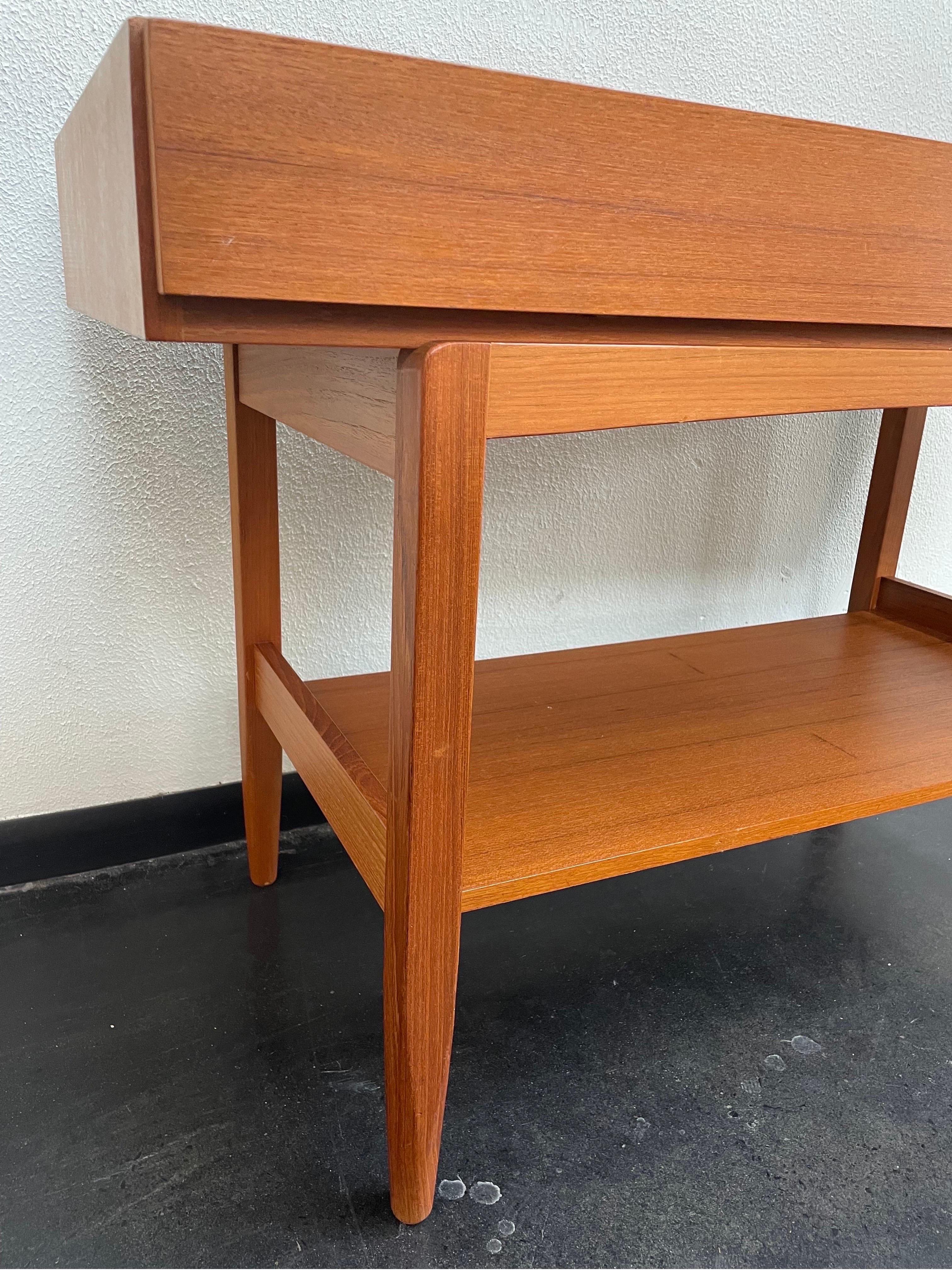 Mid-Century Modern Danish Console Table by Ib Kofod Larsen for Faarup Mobelfabrik