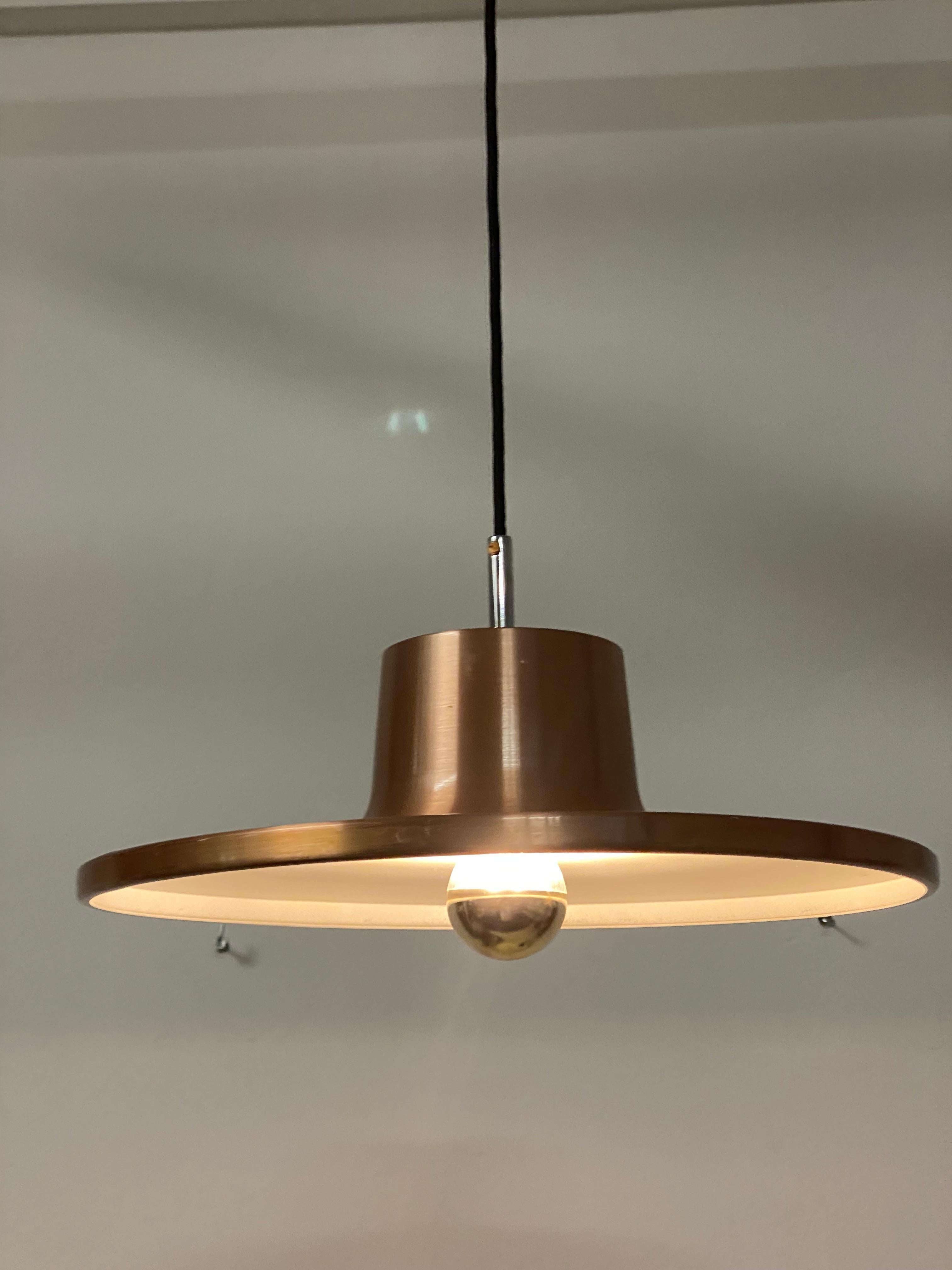 Danish Copper/Aluminum Pendand For Sale 6