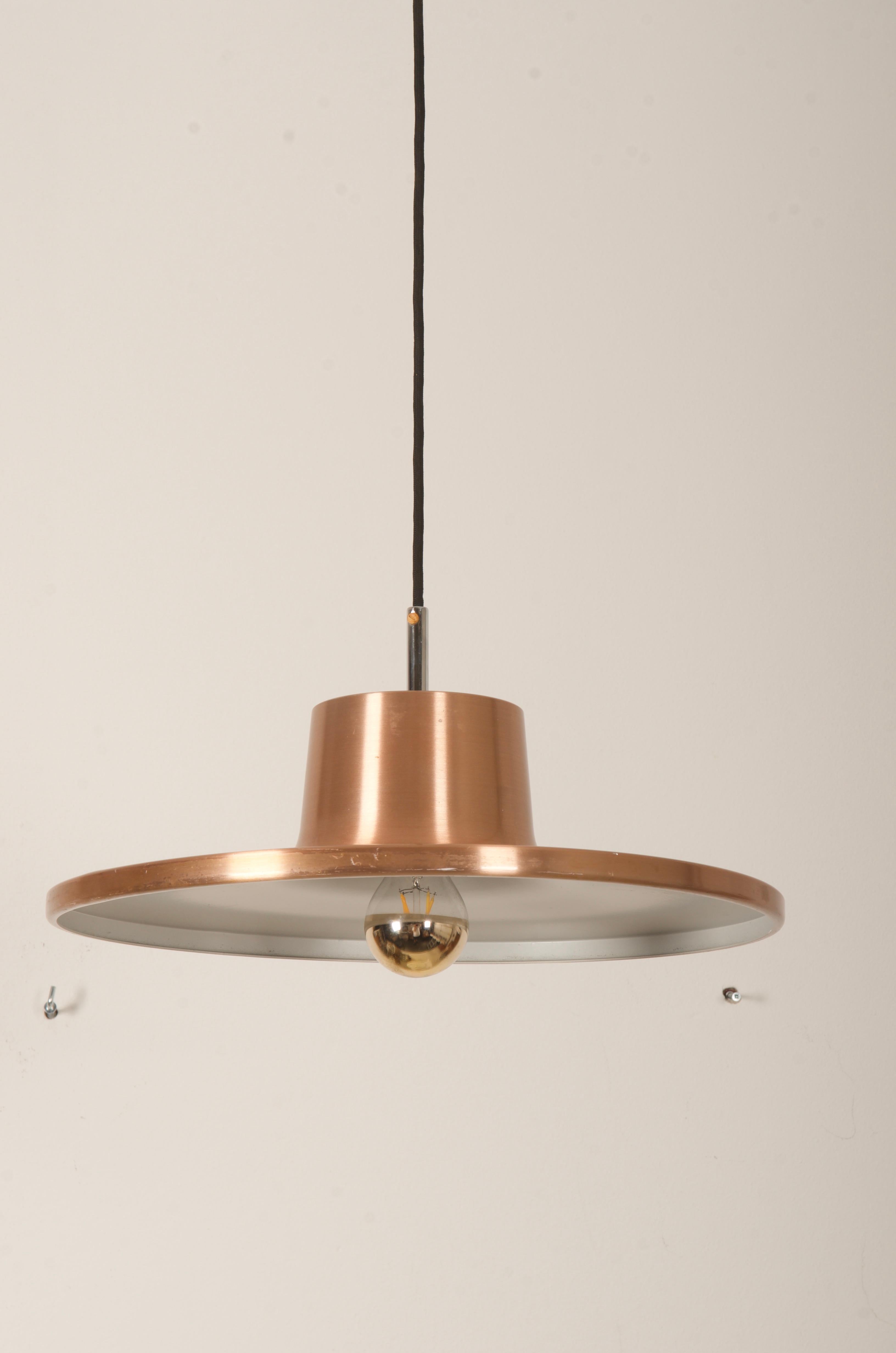 Danish Copper/Aluminum Pendand For Sale 1