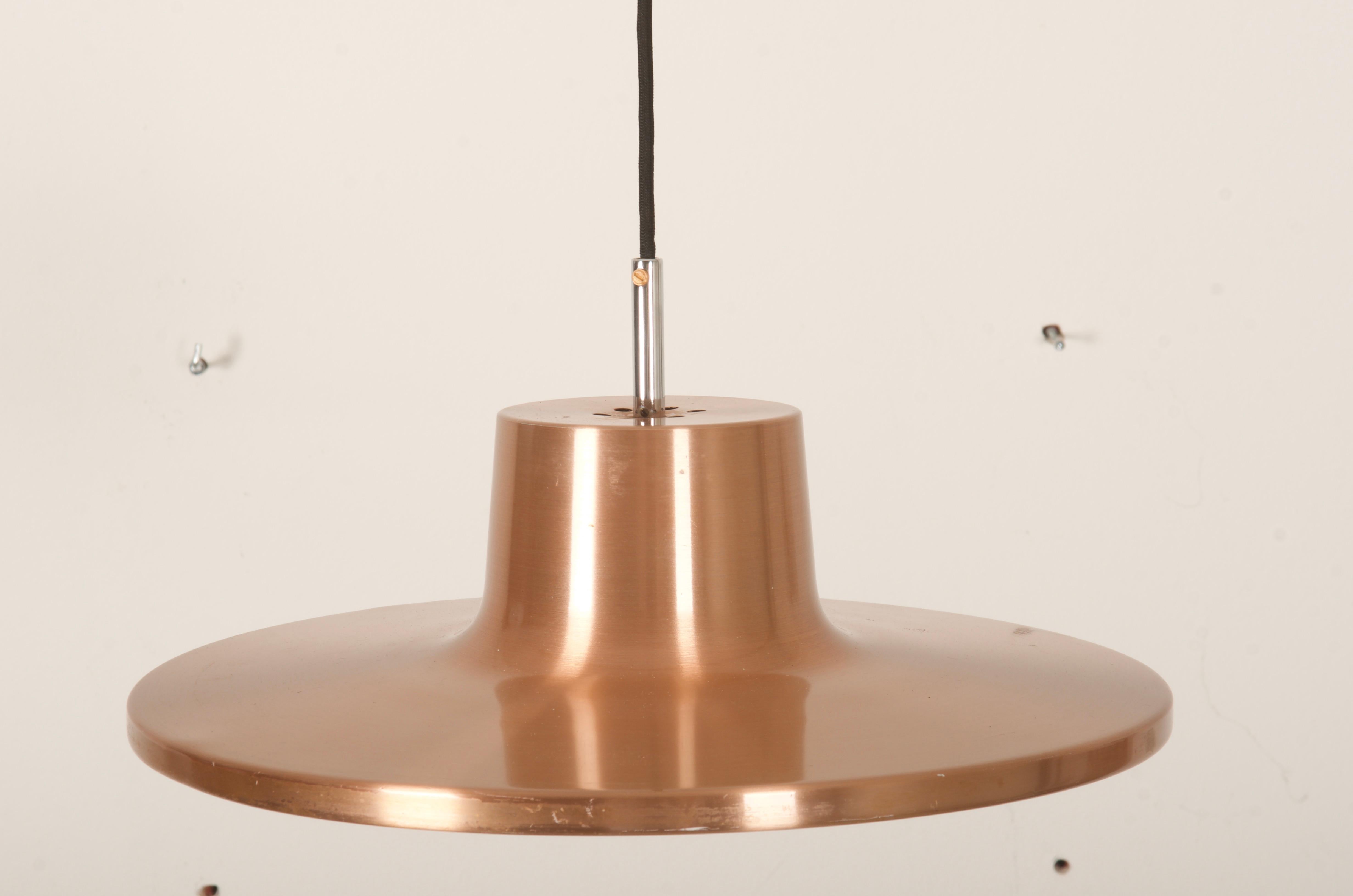 Danish Copper/Aluminum Pendand  For Sale 3