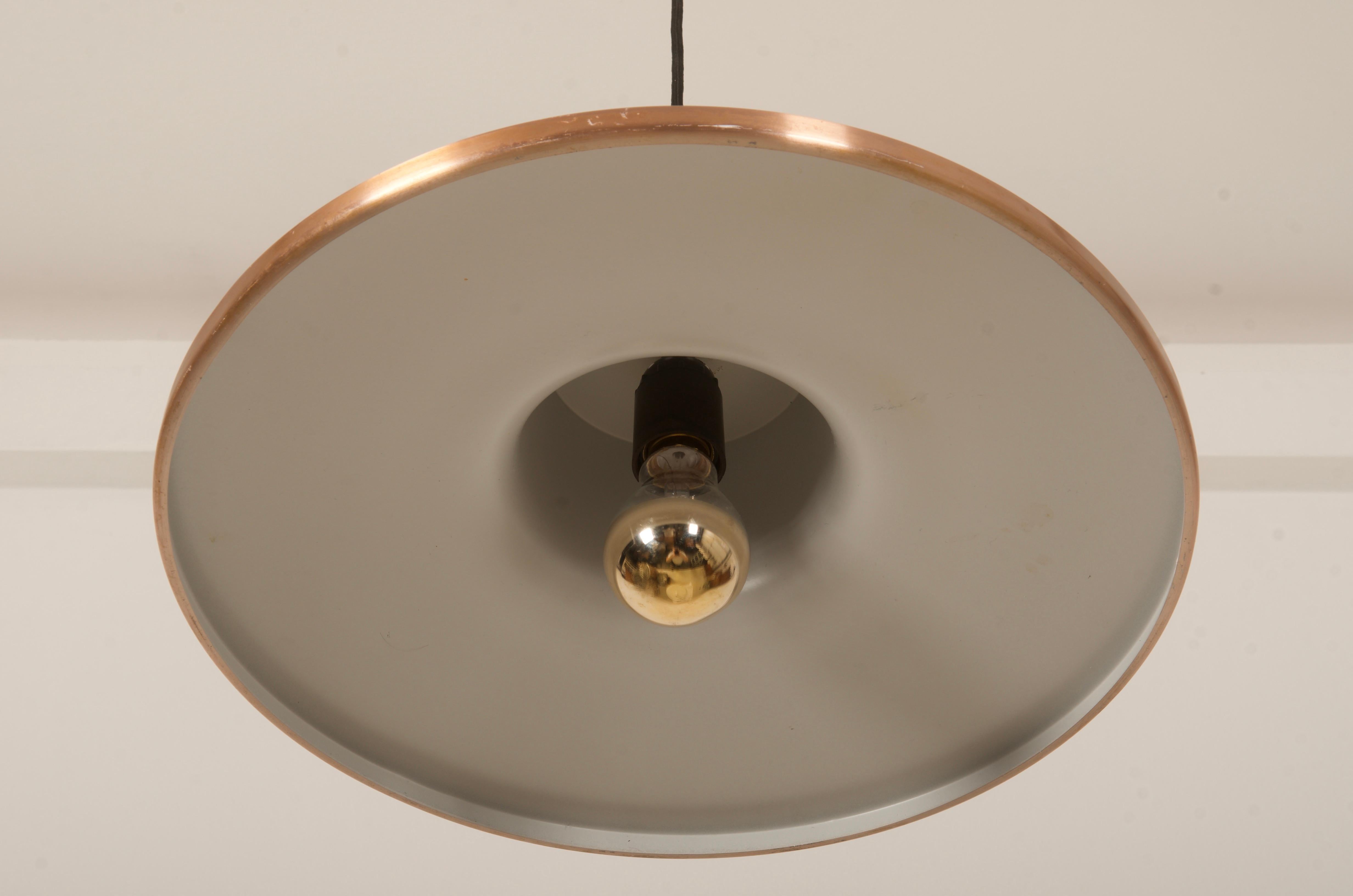 Danish Copper/Aluminum Pendand For Sale 4