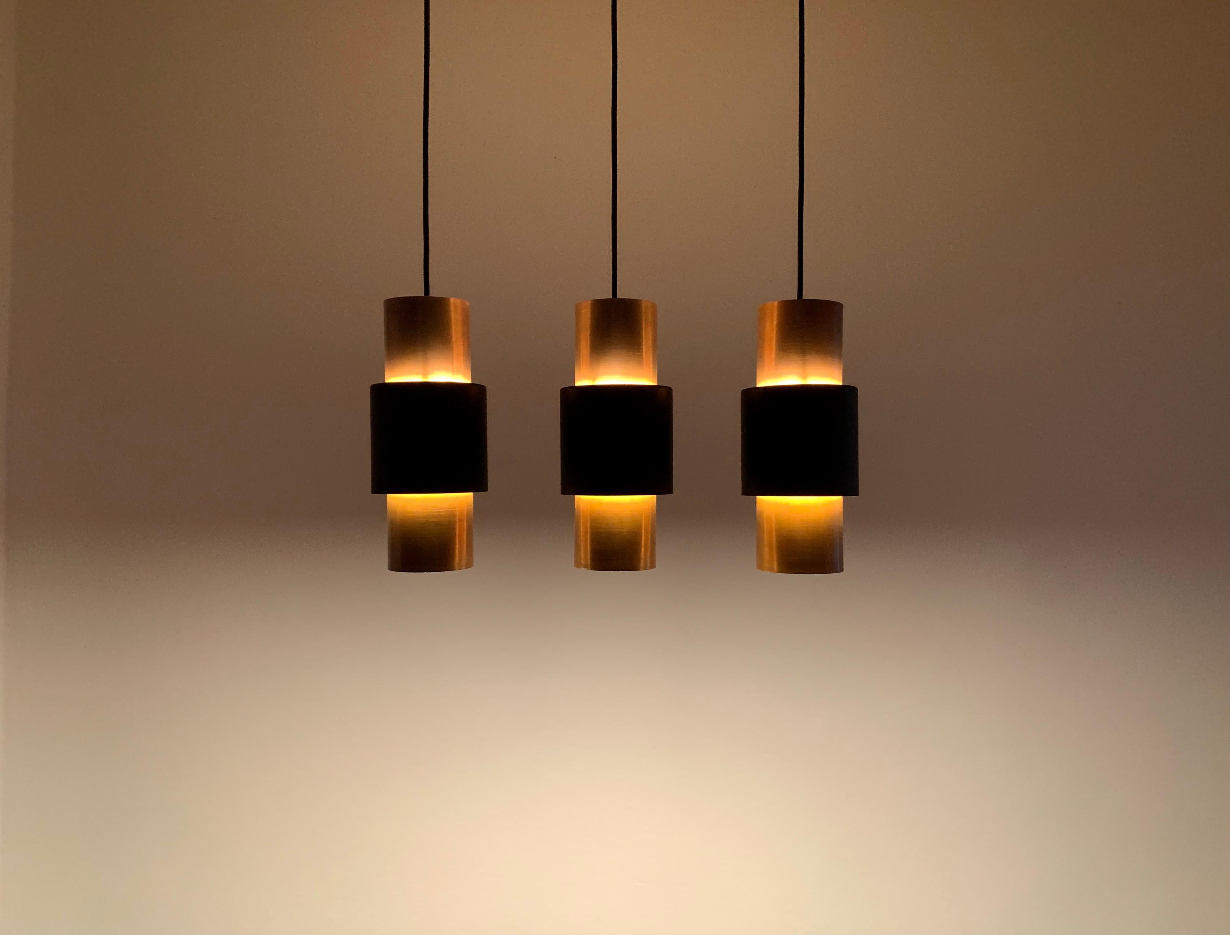 Danish Copper Cascading Lamp For Sale 3