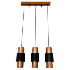 Danish Copper Cascading Lamp