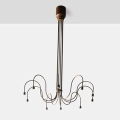 Danish Copper Chandelier