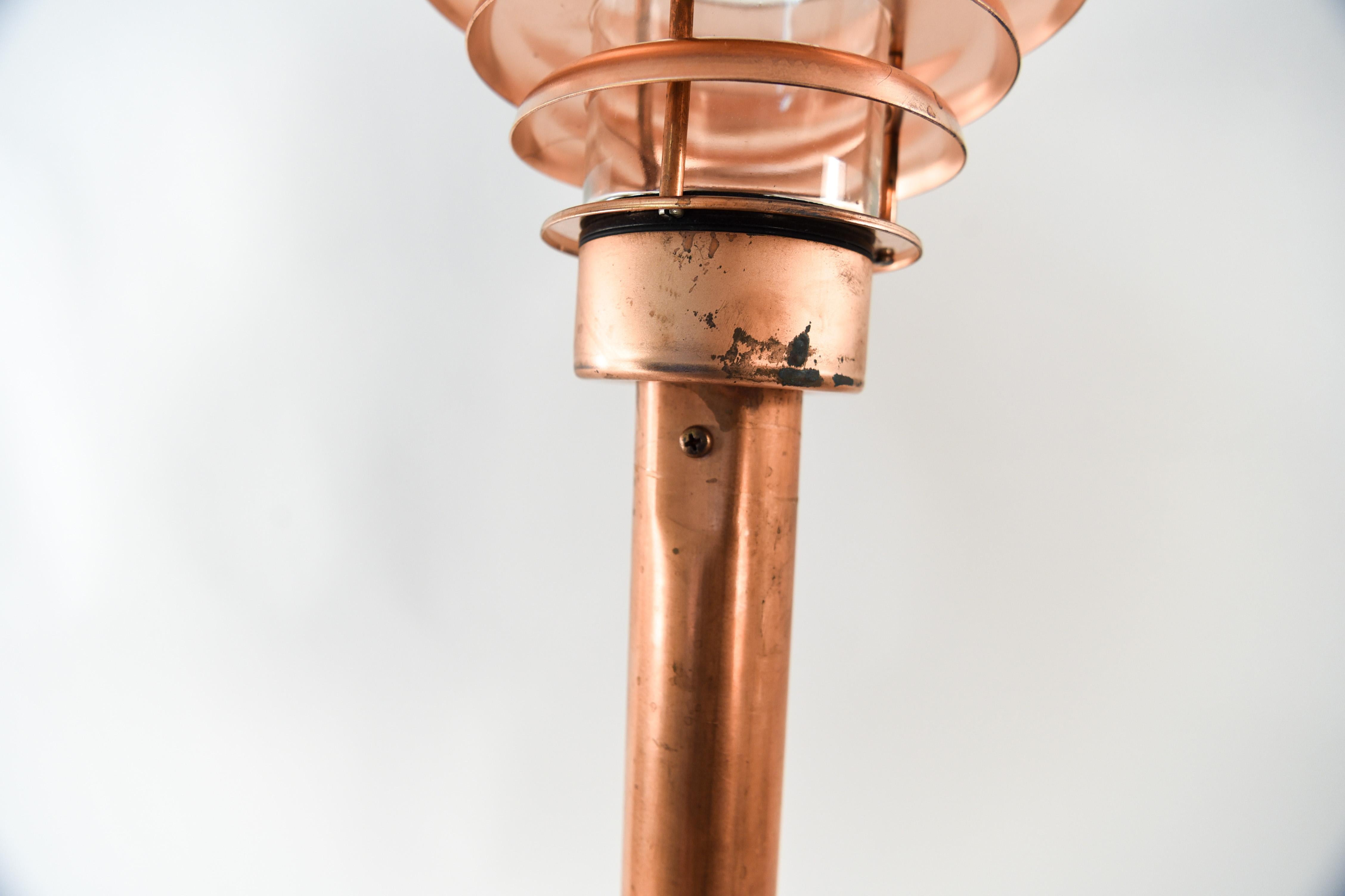 Danish Copper Outdoor Lamp 6