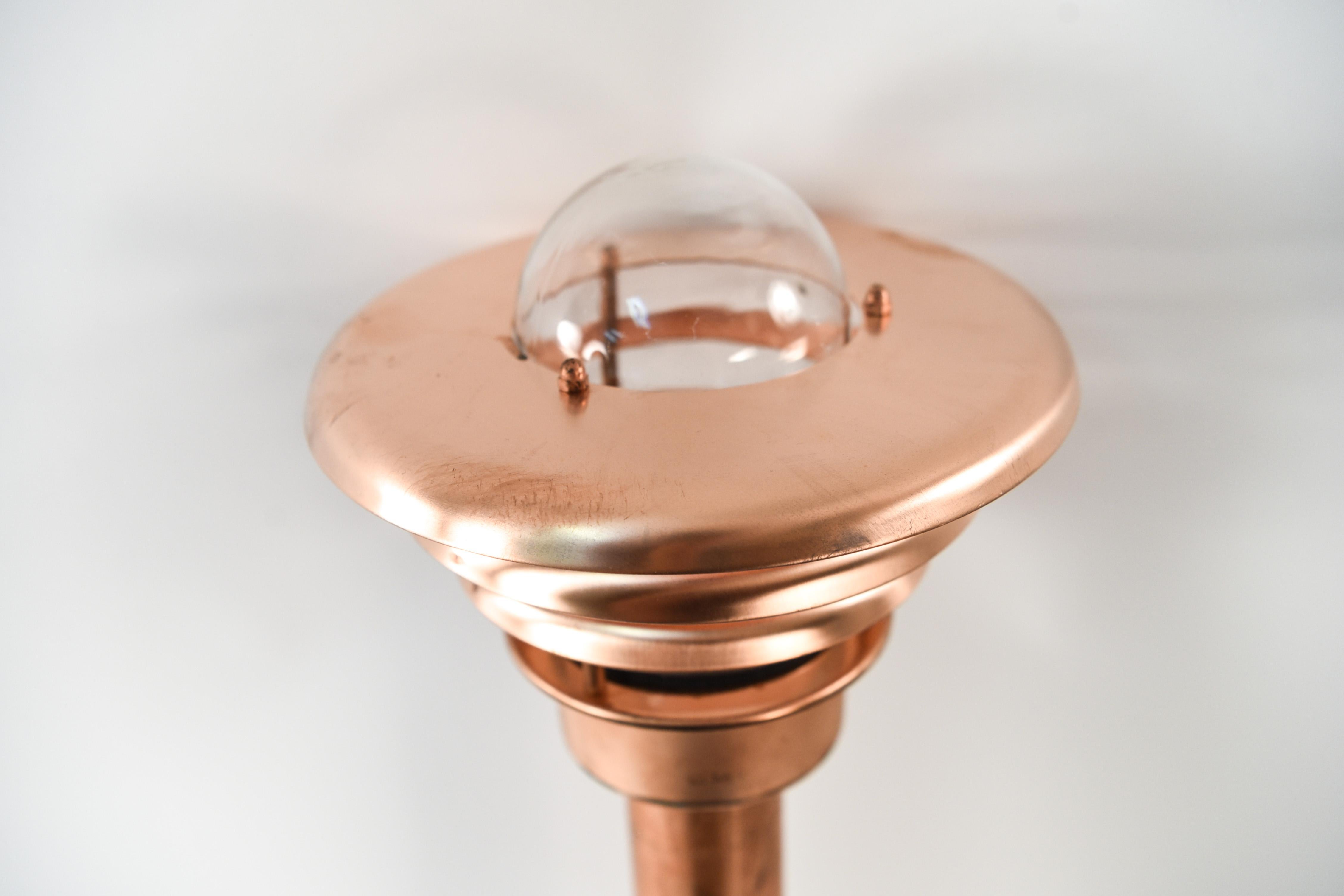 Danish Copper Outdoor Lamp 2