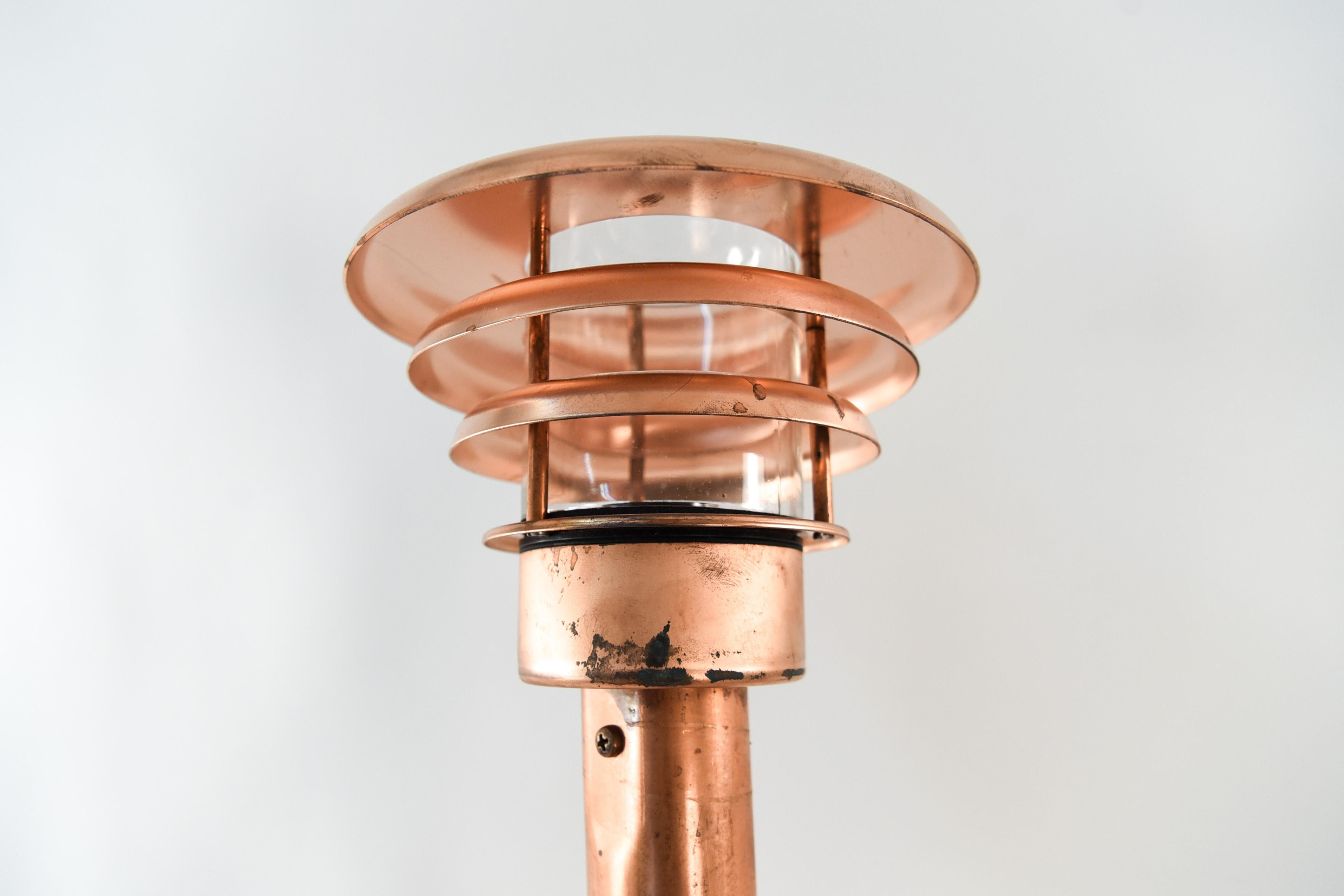 Danish Copper Outdoor Lamp 4