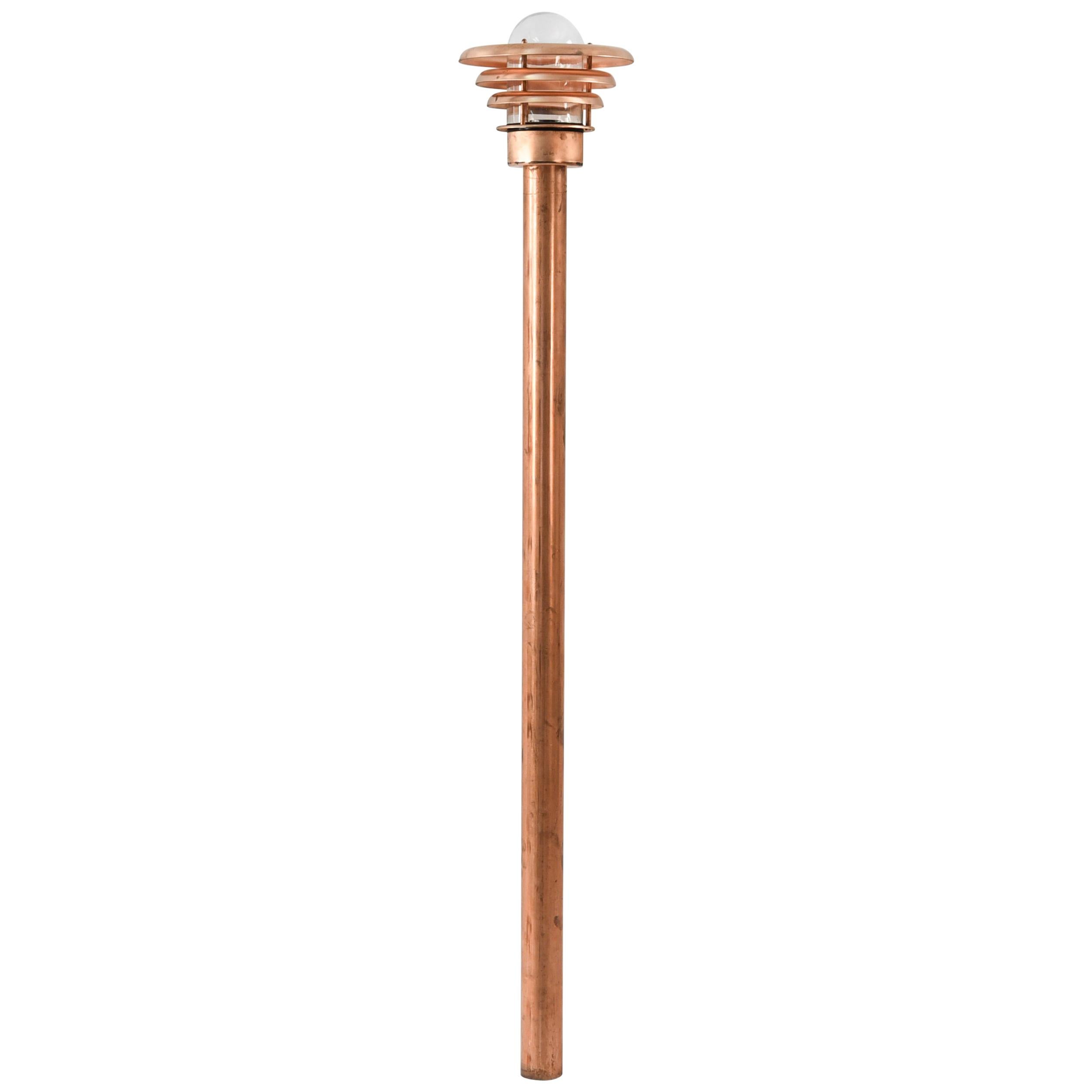 Danish Copper Outdoor Lamp