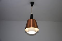 Danish Copper Pendant Lamp, 1960s