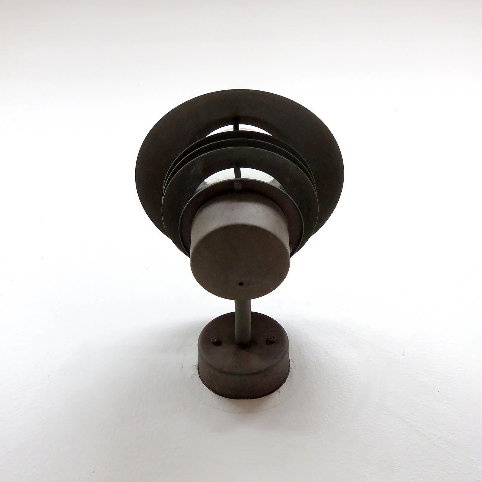 Danish Copper Wall Lights, 1970 For Sale 1