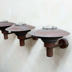 Danish Copper Wall Lights by Form Light Louis Poulsen
