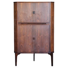 Danish corner bar cabinet, 1960s