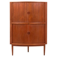 Danish Corner Cabinet by Johannes Andersen for Uldum Møbelfabrik, Denmark, 1960s