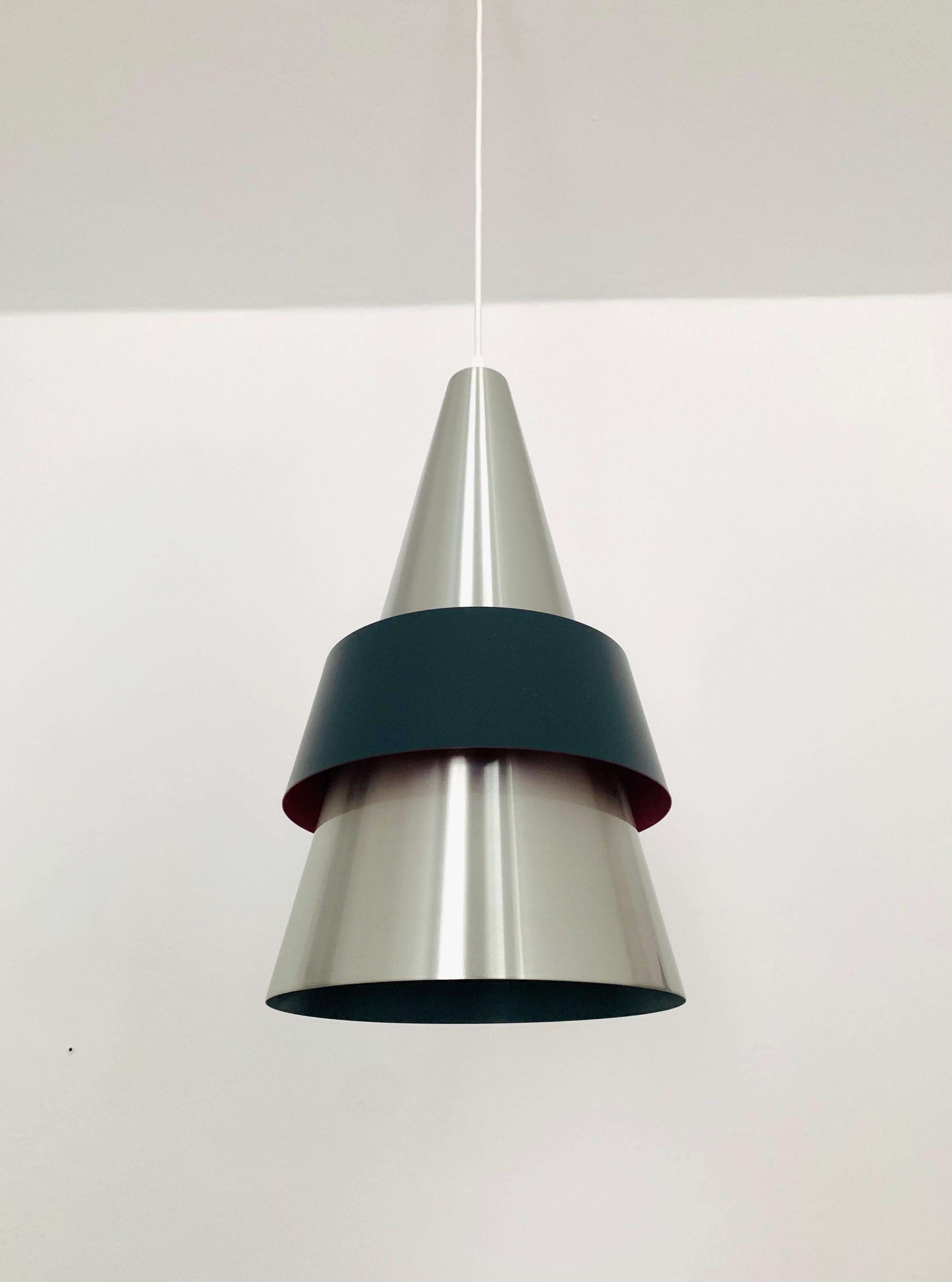 Mid-Century Modern Lampe suspendue Corona danoise de Jo Hammerborg pour Fog and Morup en vente