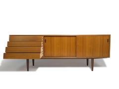 Danish credenza designed by Hans Olsen for Bramin Møbelfabrik, Denmark.