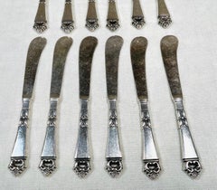 Danish Crown by Frigast Denmark Sterling Silver Flatware Set 26 Pieces