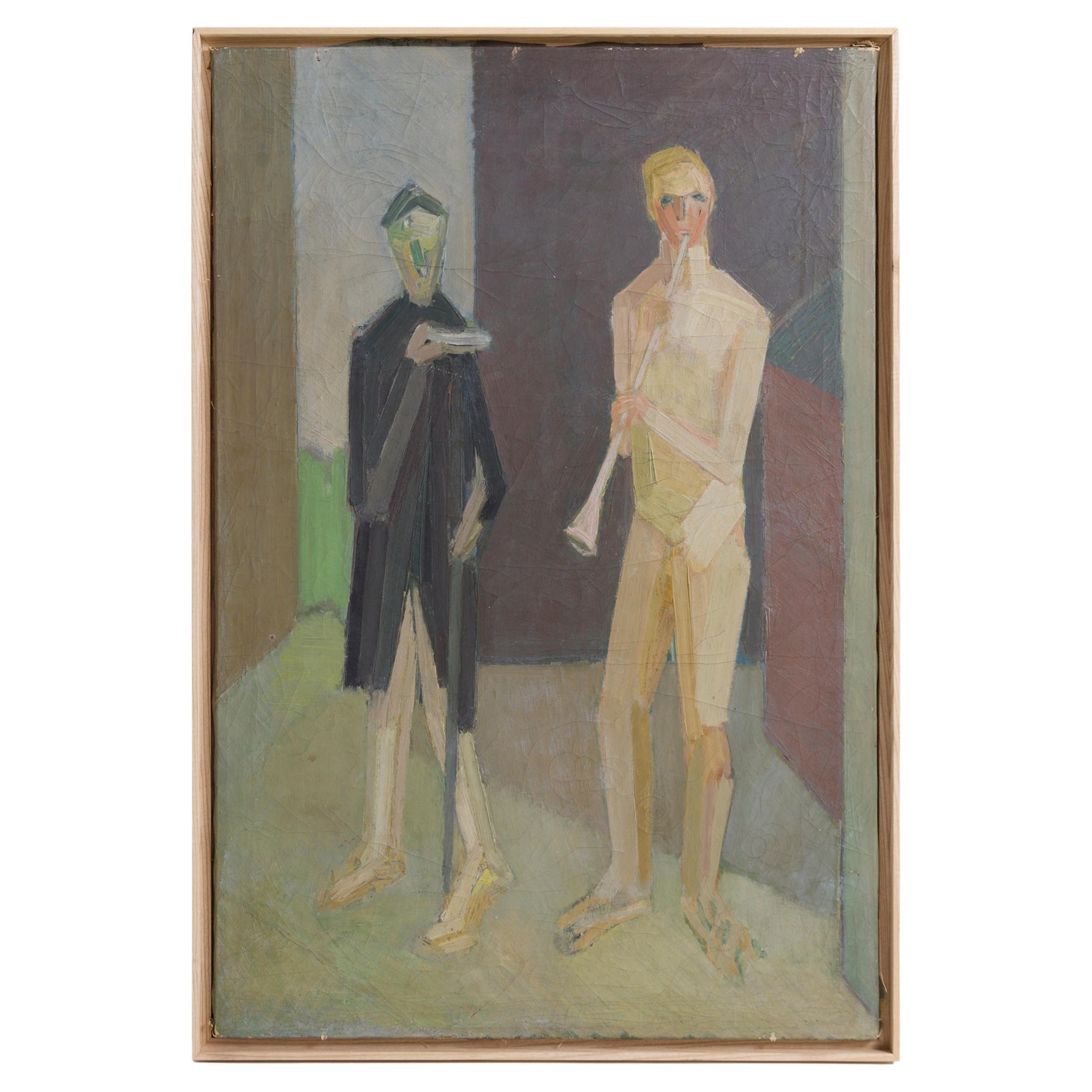 Peinture cubiste danoise en vente