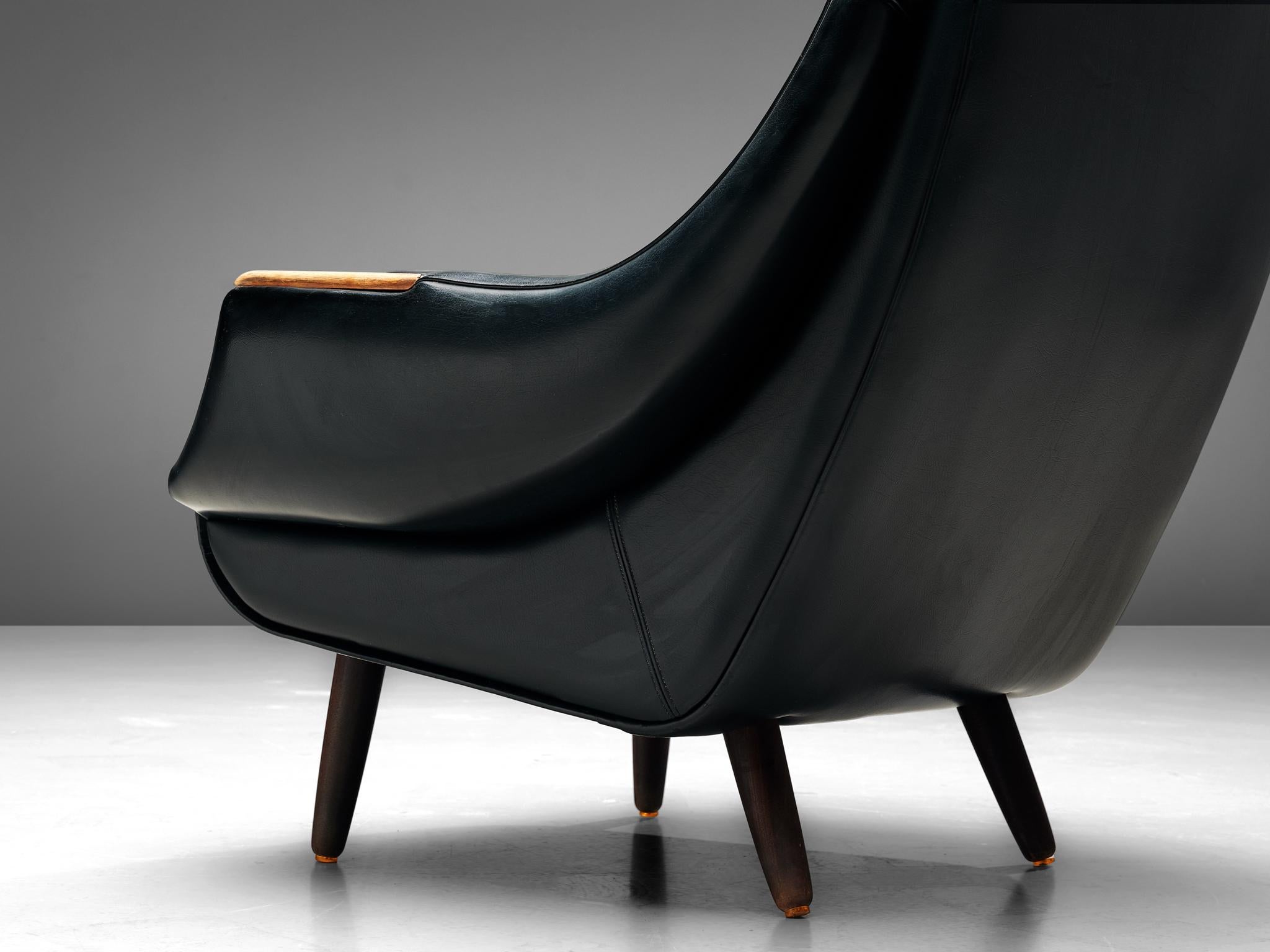 Milieu du XXe siècle Chaise longue danoise personnalisable par H.W. Klein en vente