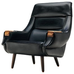 Danish Customizable Lounge Chair by H.W. Klein