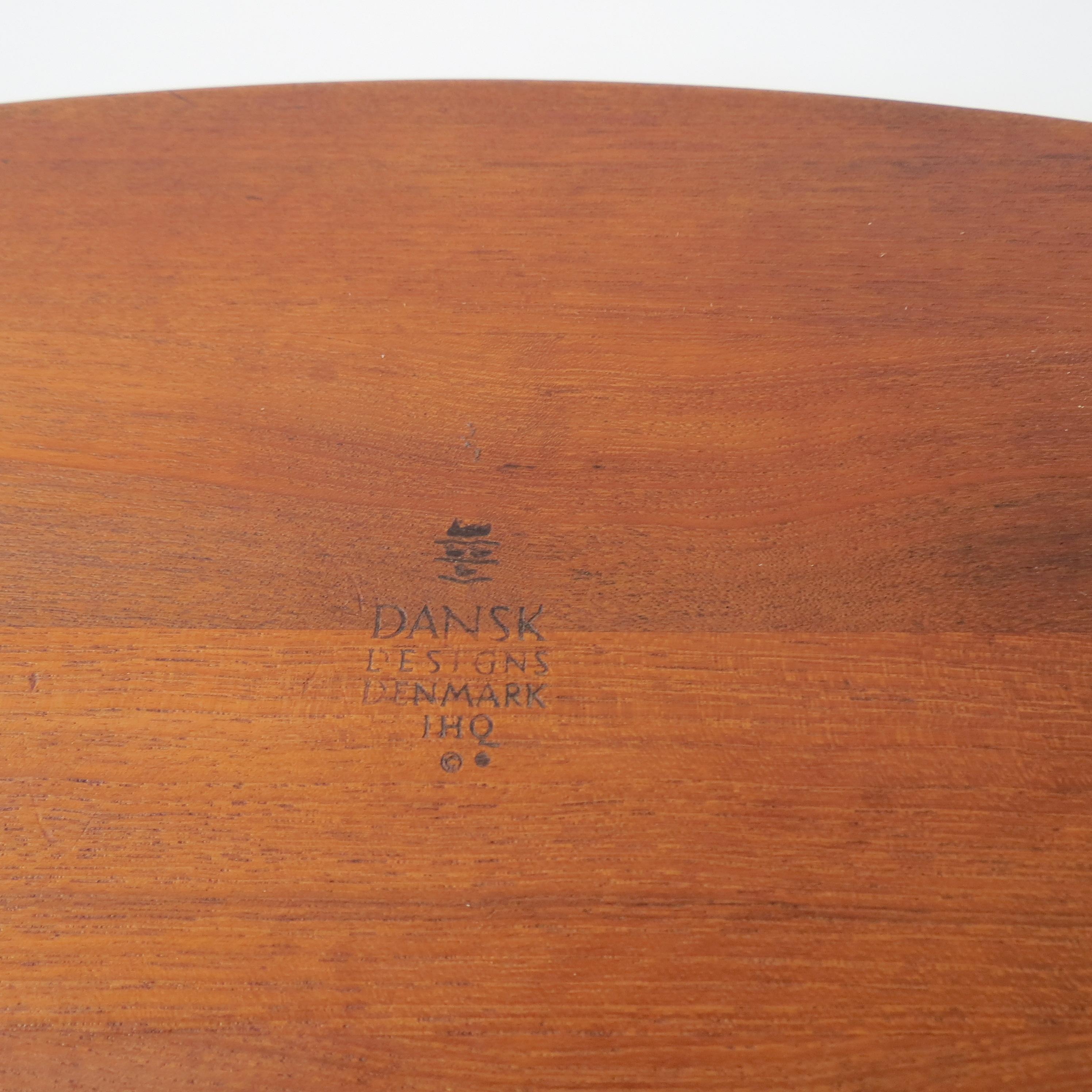 Danish Dansk Design Denmark Teak Tray by Jens Quistgaard, 1950s 2