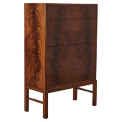 Danish Deco Mahogany Chest of Drawers