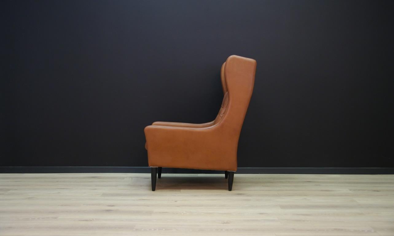 Danish Design Armchair Leather Retro Classic 3