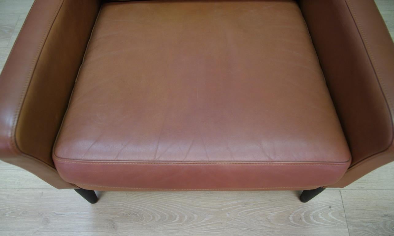 Danish Design Armchair Leather Retro Classic 4