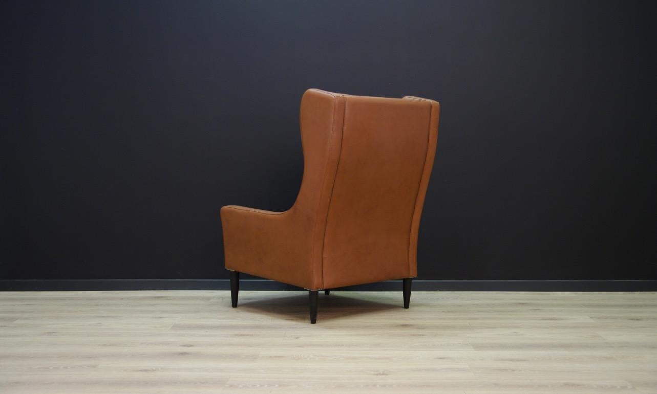 Danish Design Armchair Leather Retro Classic 2