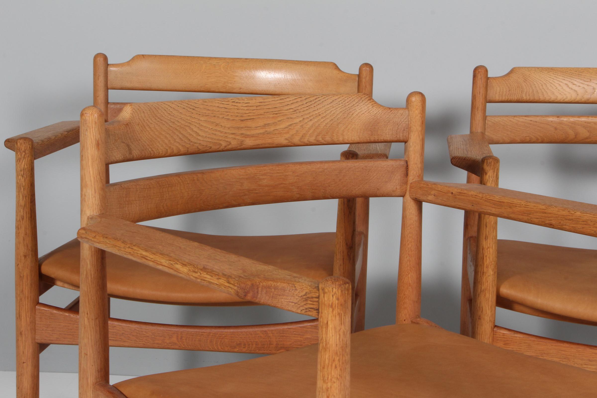 Scandinave moderne Fauteuils design danois par Poul Volther pour Sorø Stolefabrik en vente