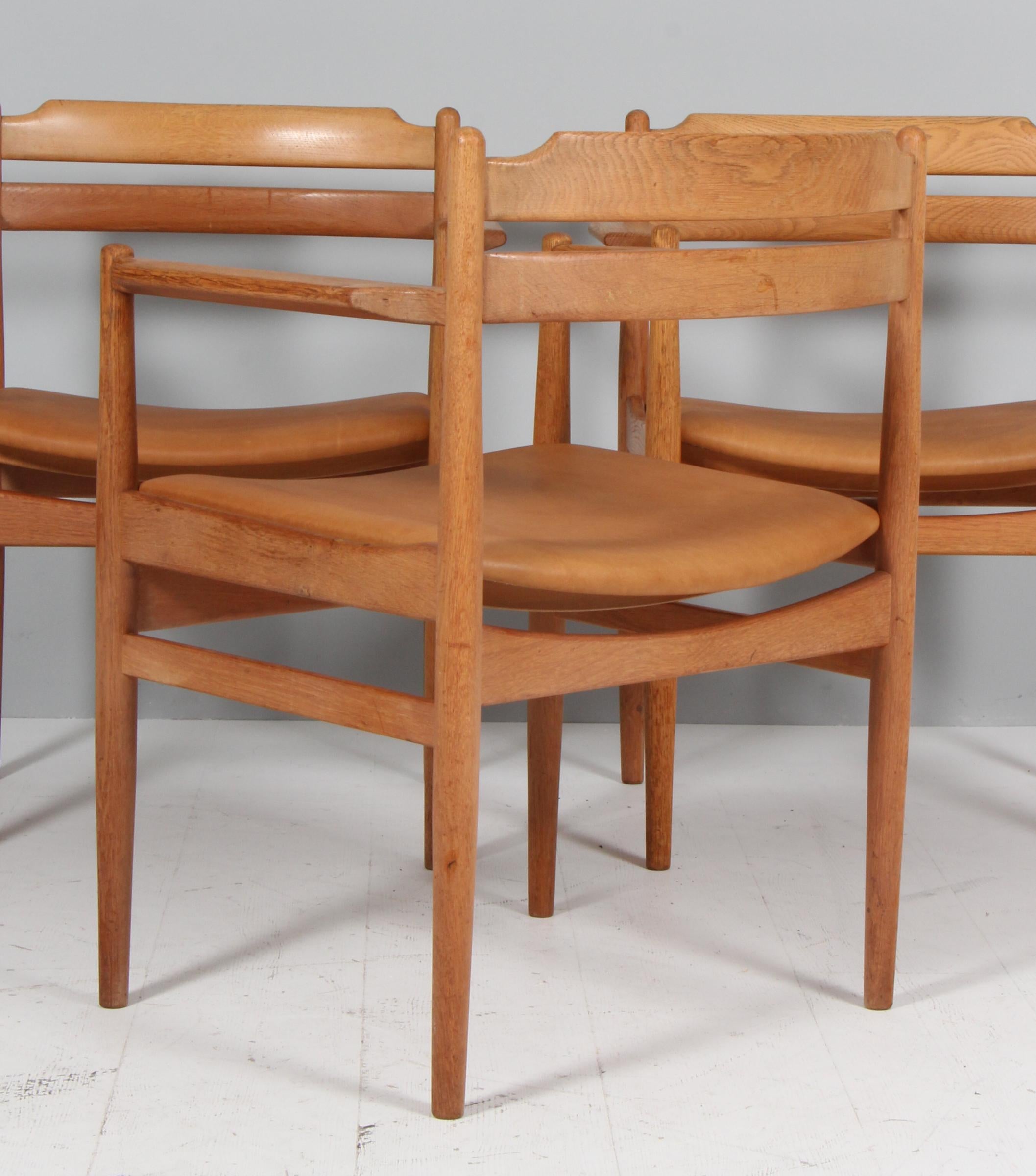 Milieu du XXe siècle Fauteuils design danois par Poul Volther pour Sorø Stolefabrik en vente