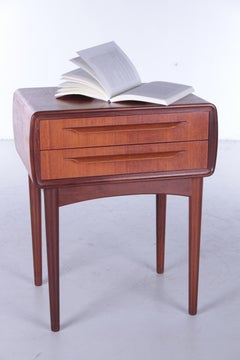 Danish Design Bedside Table Design by Johannes Andersen by C.F.Silkeborg, 1960