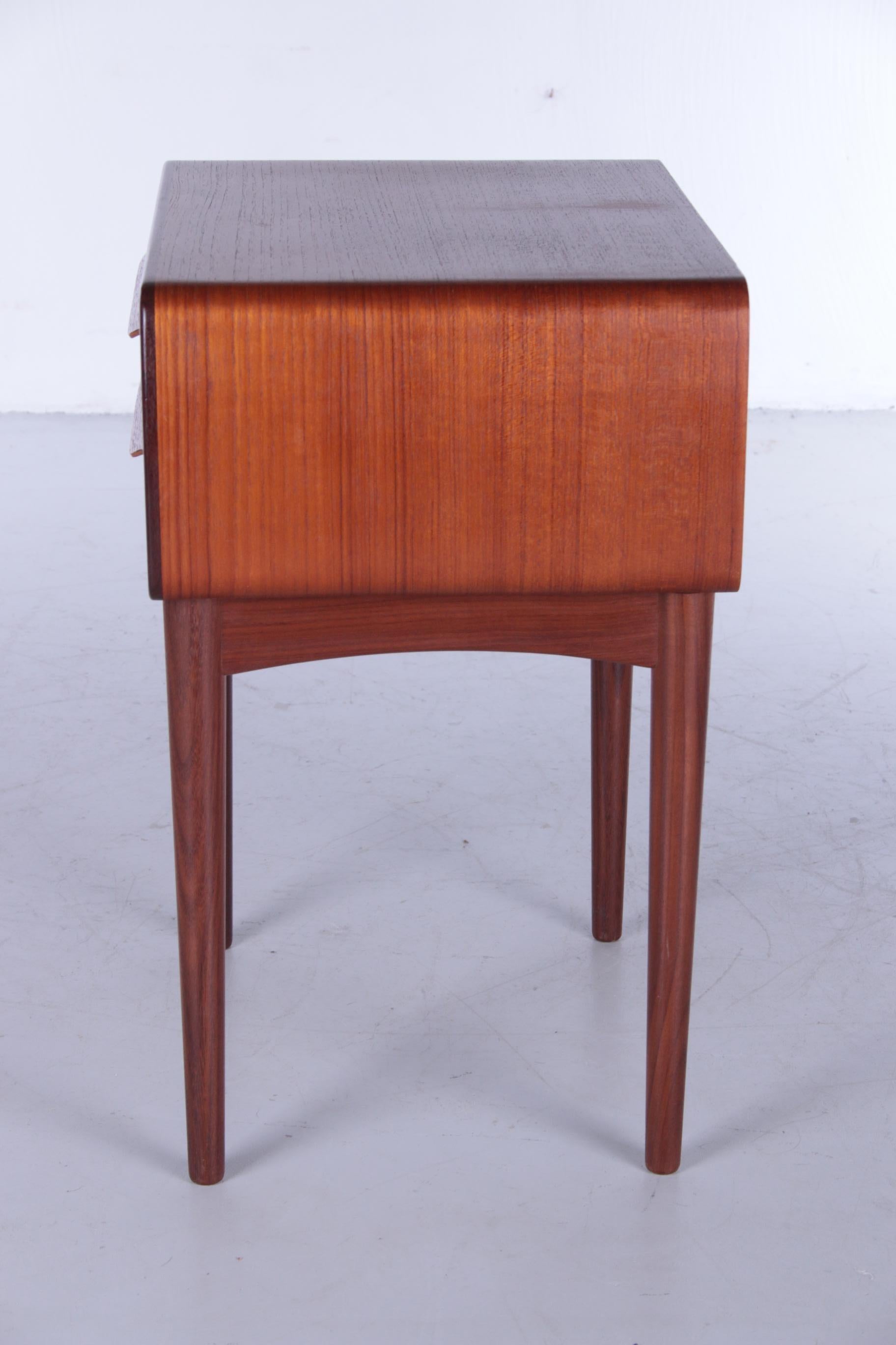 Teak Danish Design Bedside Table Design by Johannes Andersen by C.F.Silkeborg, 1960