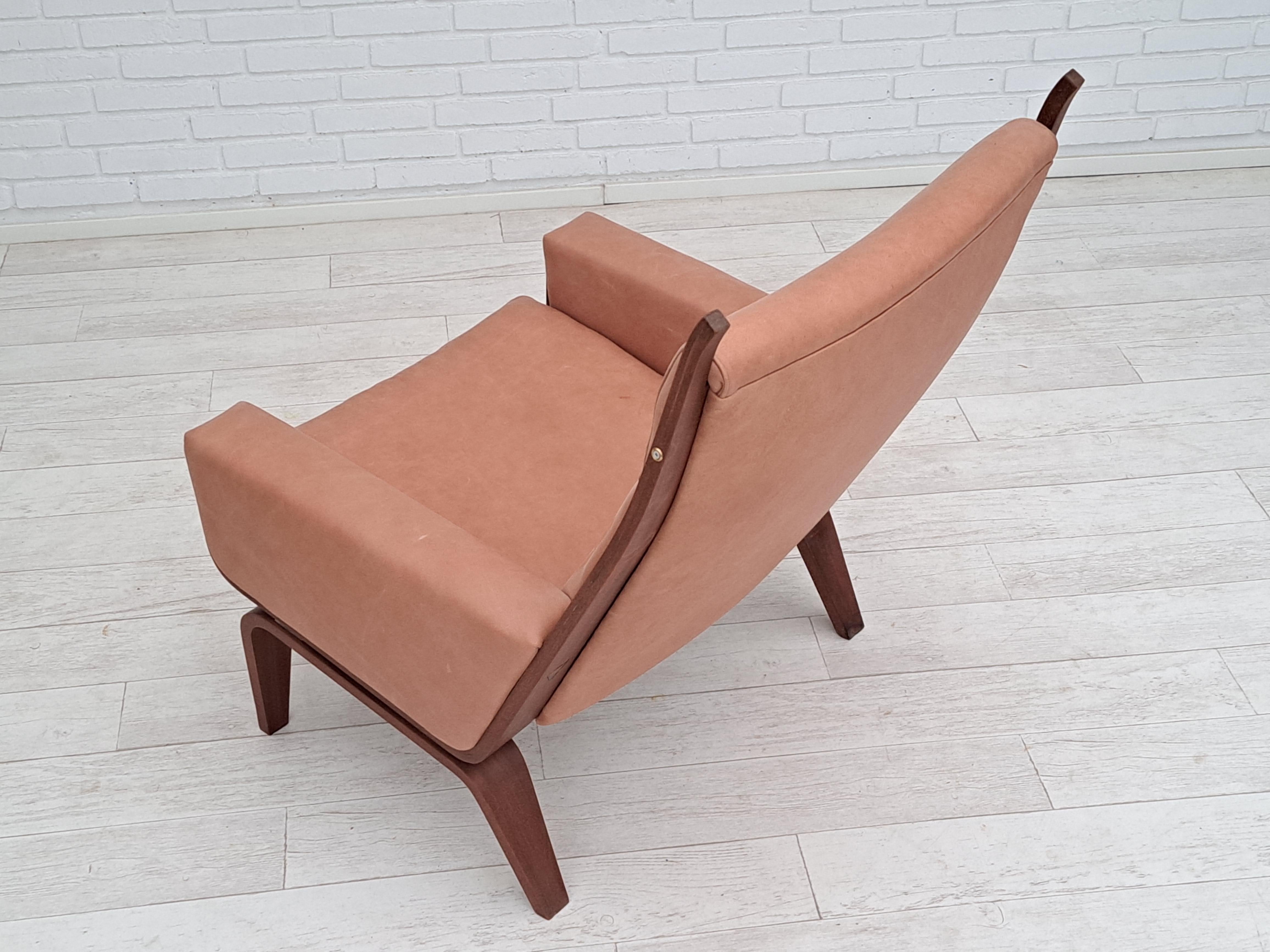 Danish Design by H.J.Wegner, GE501A, 70s, Teak Wood, Leather 5