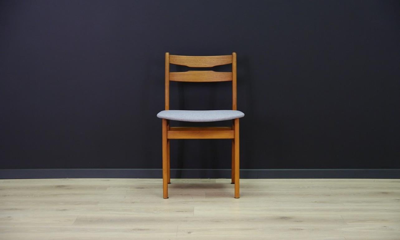 Mid-Century Modern Danish Design Chairs Teak 1960-1970 Retro