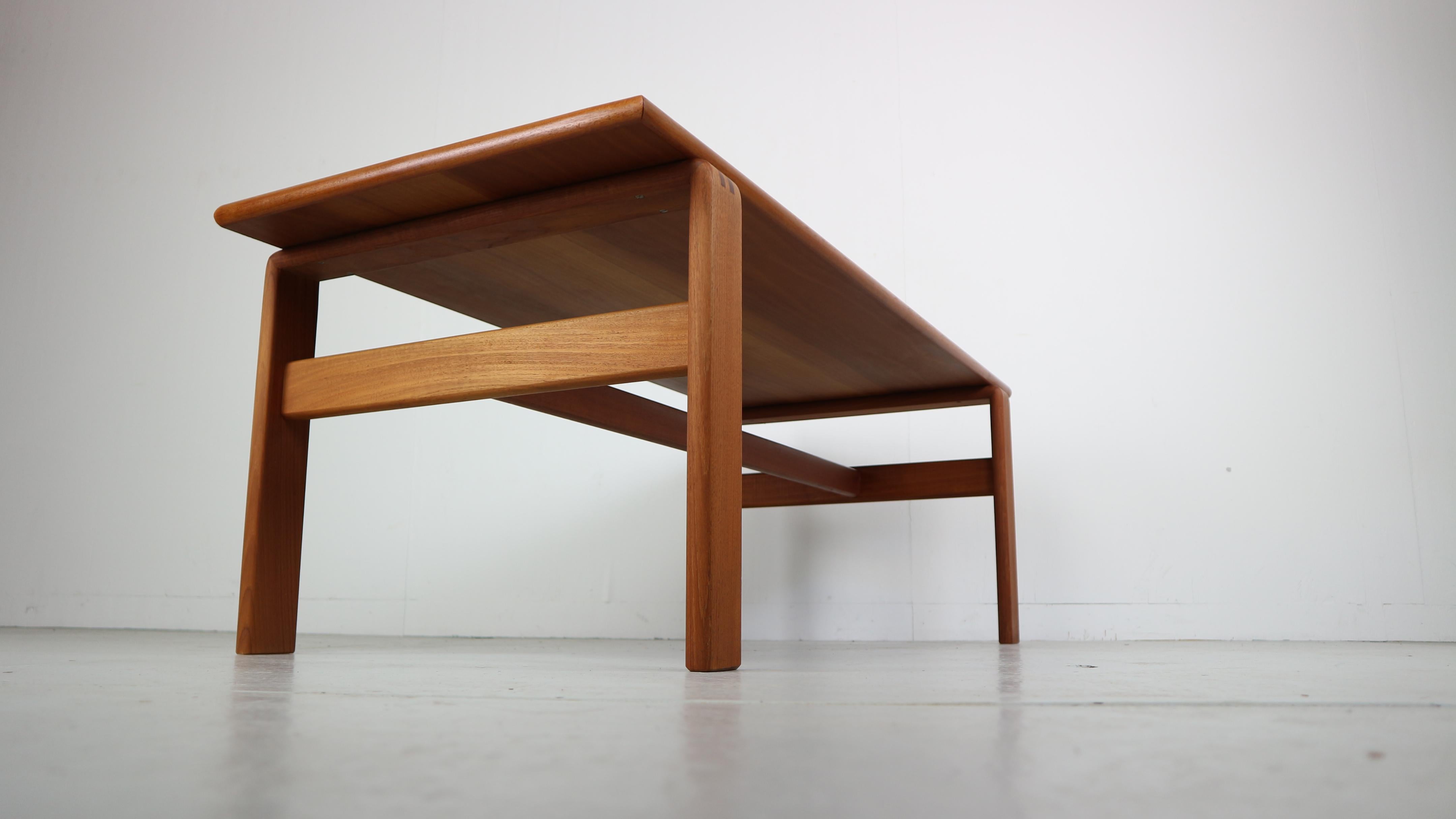Teak coffee-table or end table from the 1970s.