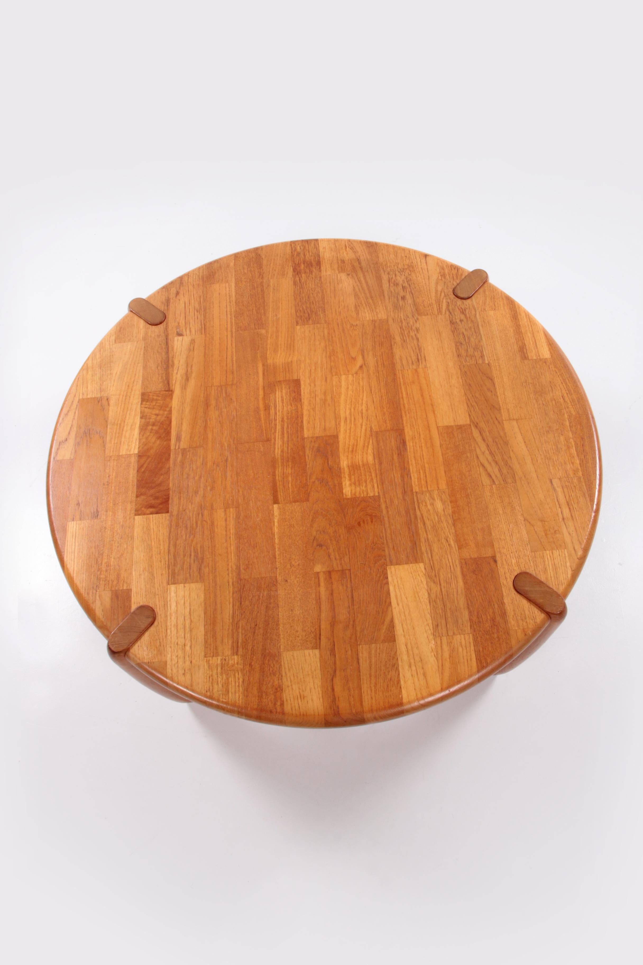 Mid-Century Modern Danish Design Coffee Table by Niels Bach, 1970s For Sale