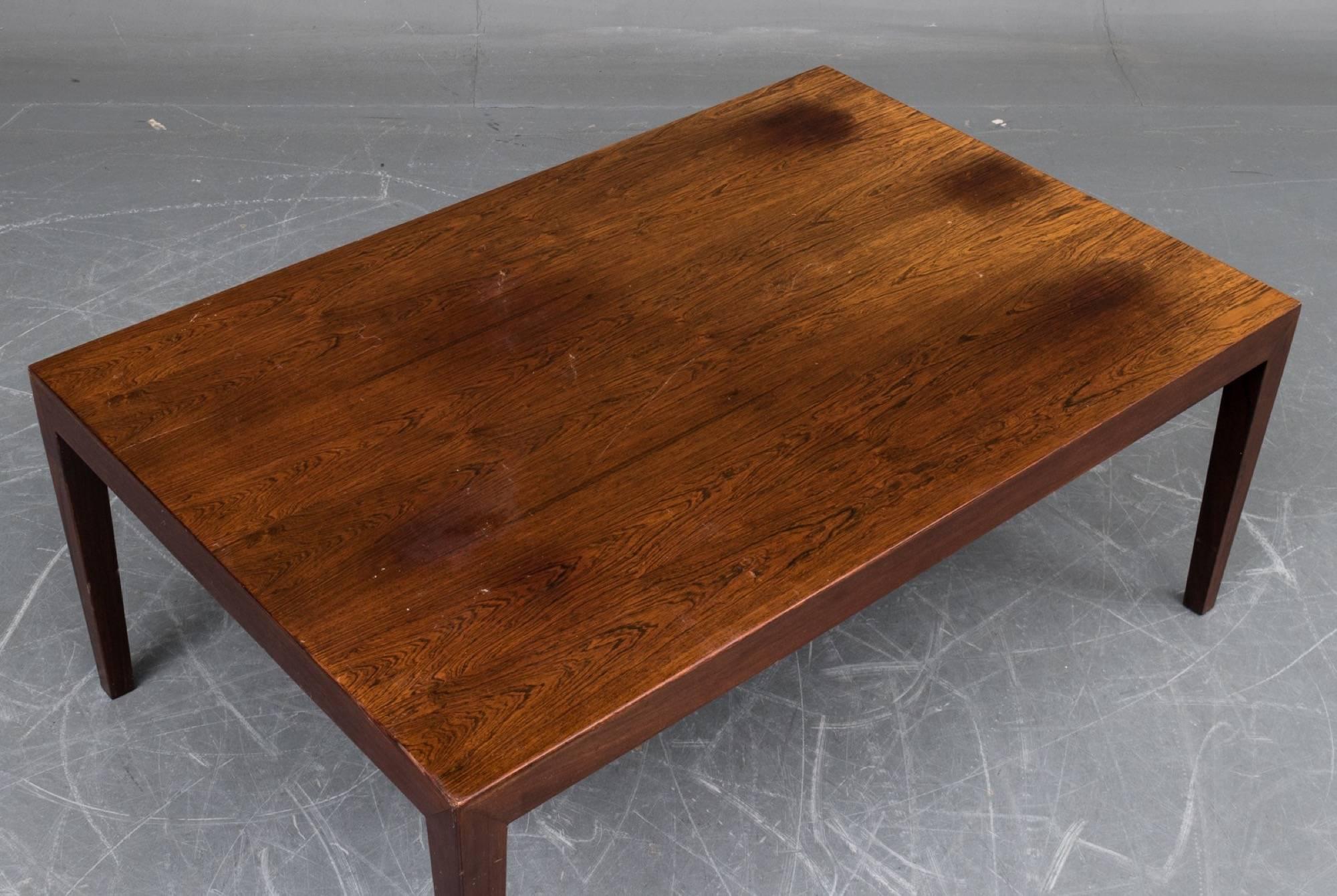 Mid-Century Modern Table basse au design danois pour Haslev Mobelfabrik en vente