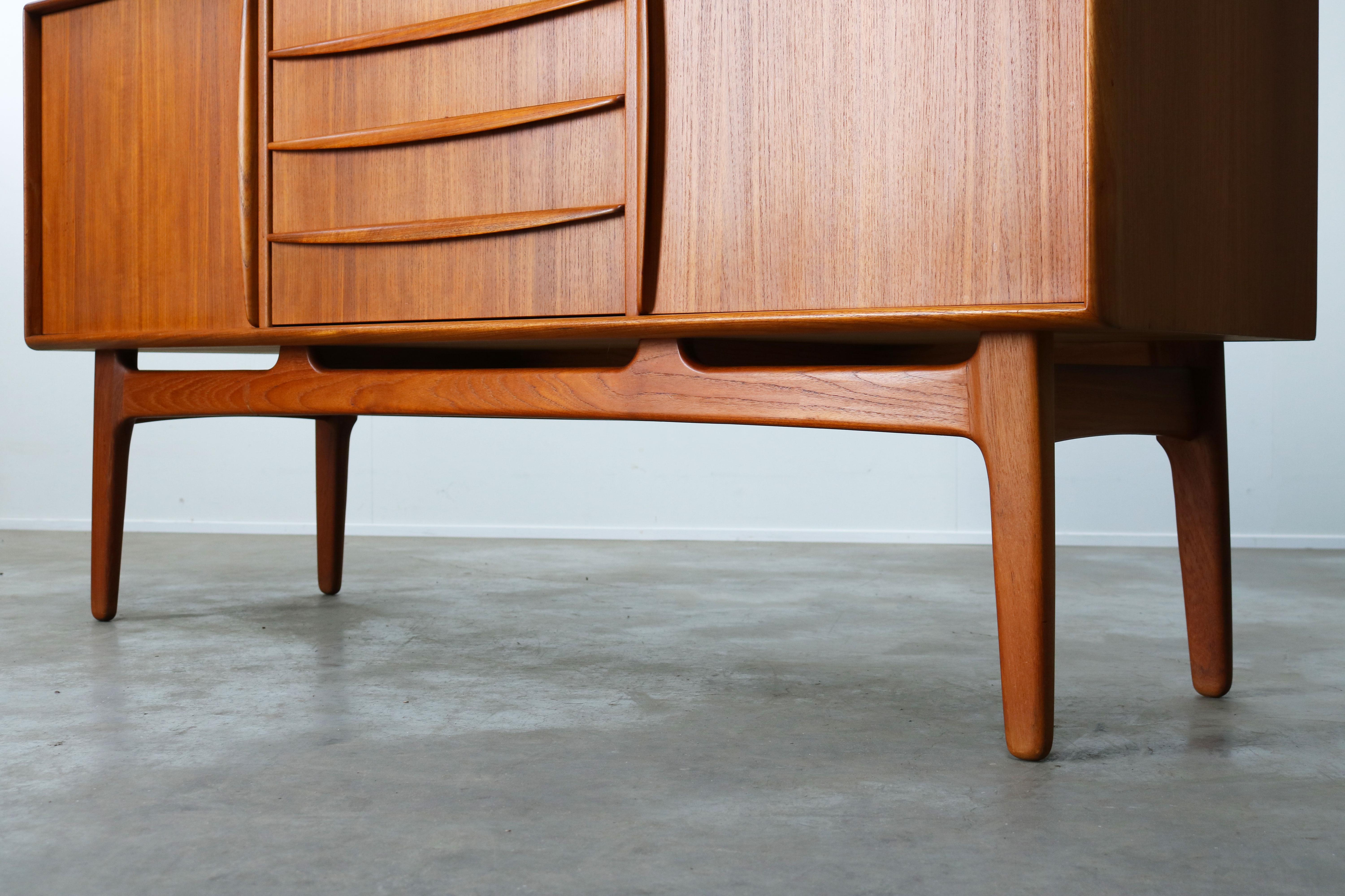 Mid-20th Century Danish Design Credenza / Sideboard by Svend Aage Madsen for K Knudsen & Son 1950