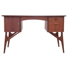Danish Design Desk in Teak Wood