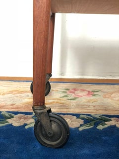 Danish Design, Expandable Bar Cart, Teak Wood