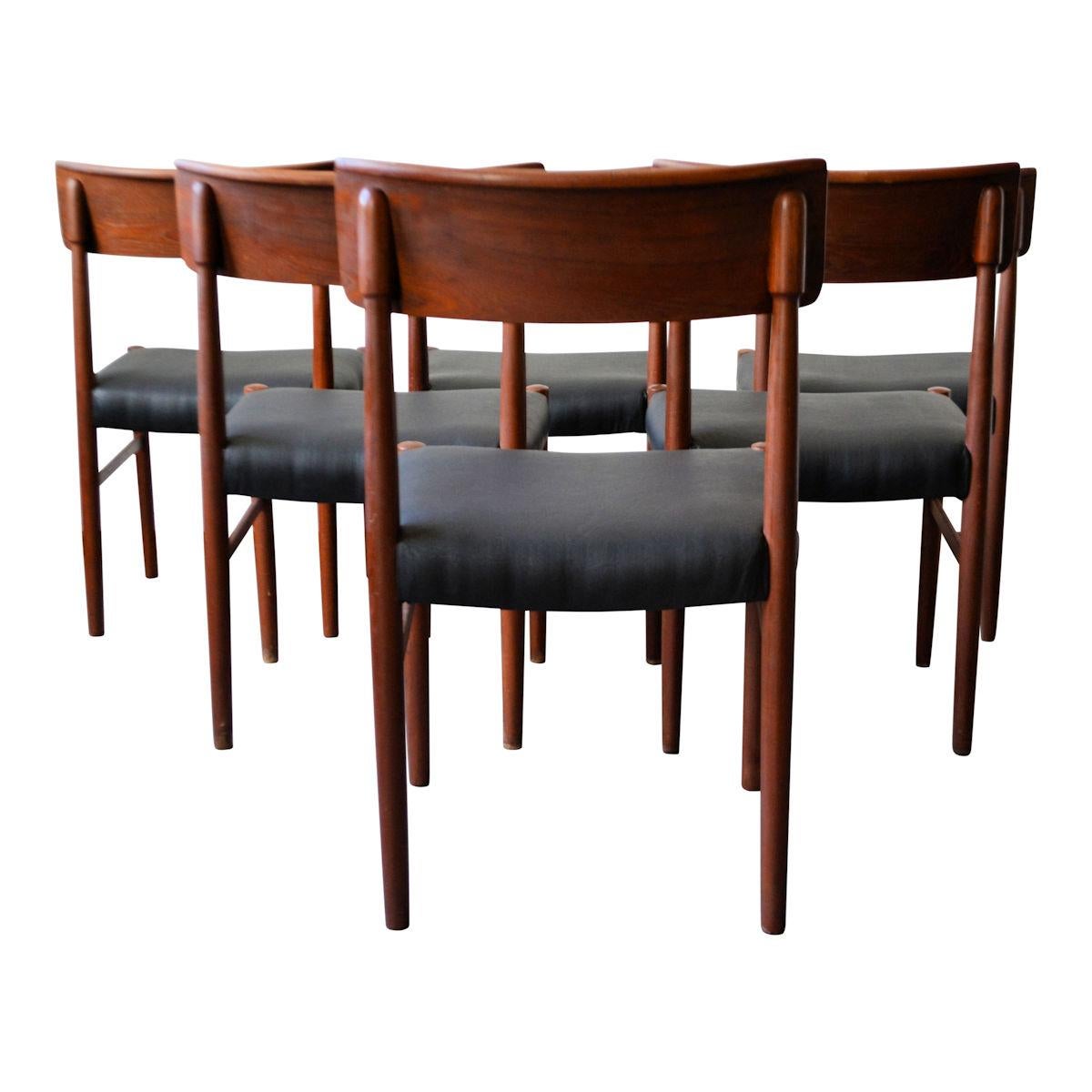 Mid-20th Century Danish Design Farstrup Teak Dining Chairs