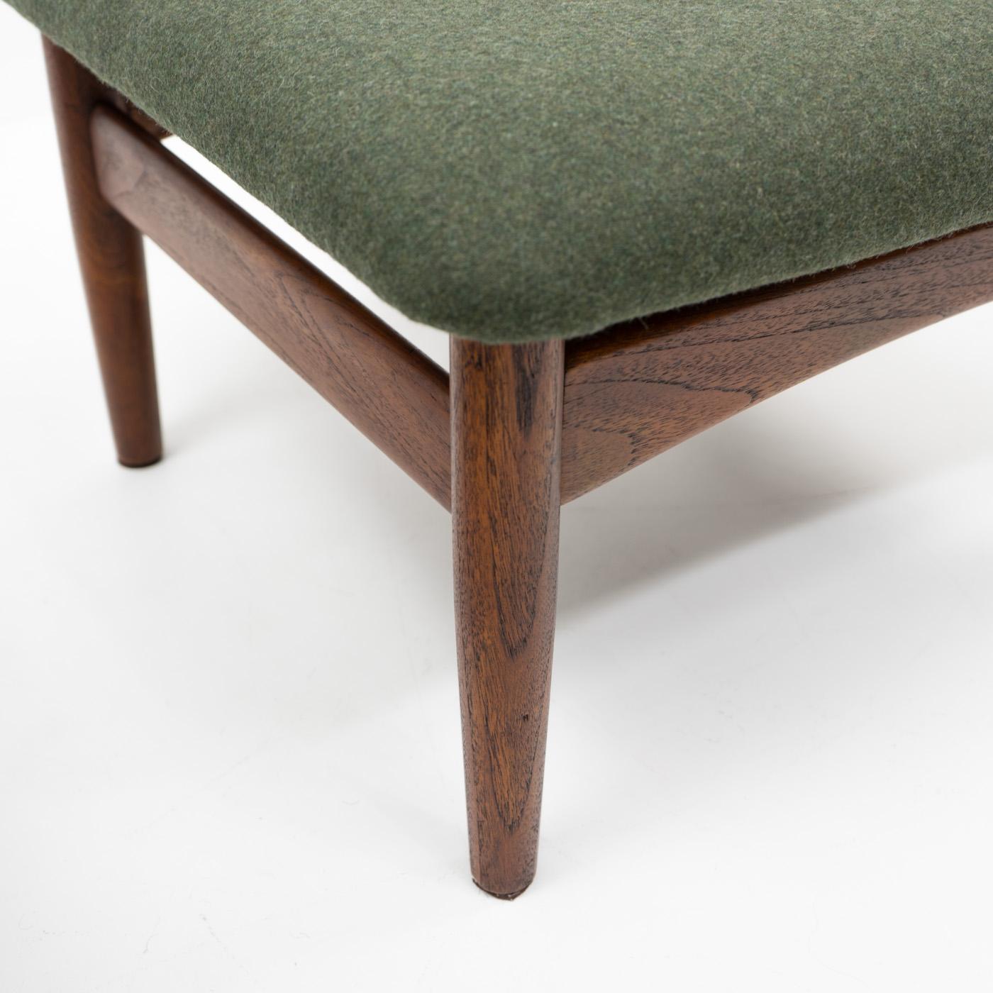 Danish Design Finn Juhl Lounge Chair and Ottoman, Japan Series For Sale 9