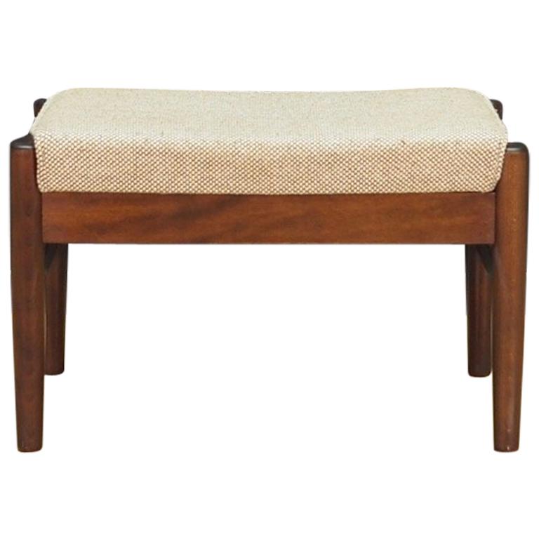 Danish Design Footrest Vintage Retro at 1stDibs