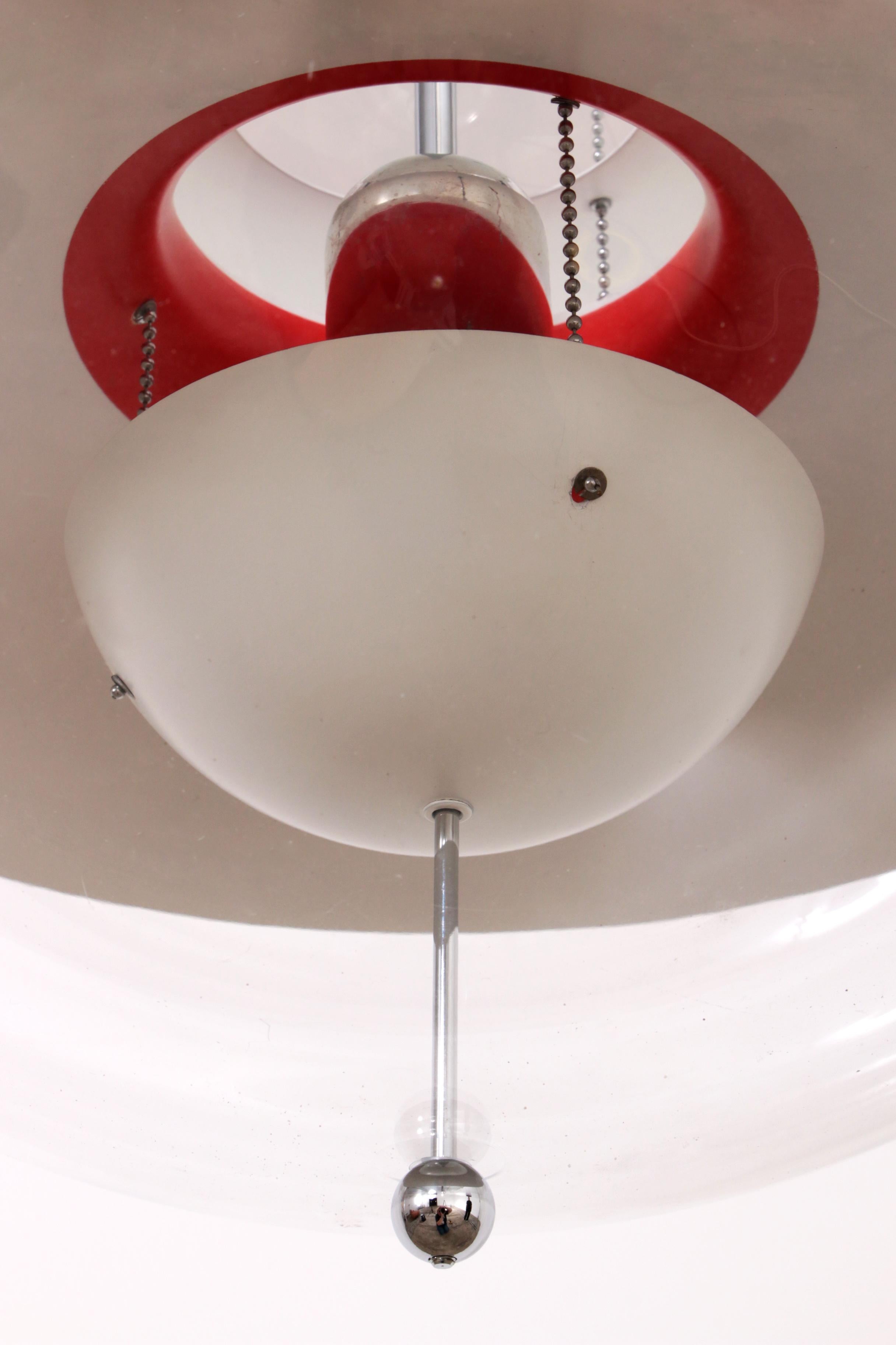 Fine XX secolo Lampada a sospensione Globe Verner Panton di Design Danese in vendita