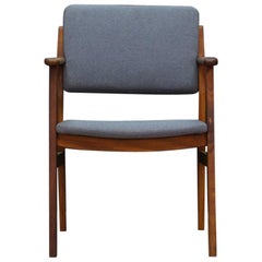Danish Design Grey Armchair Midcentury Classic