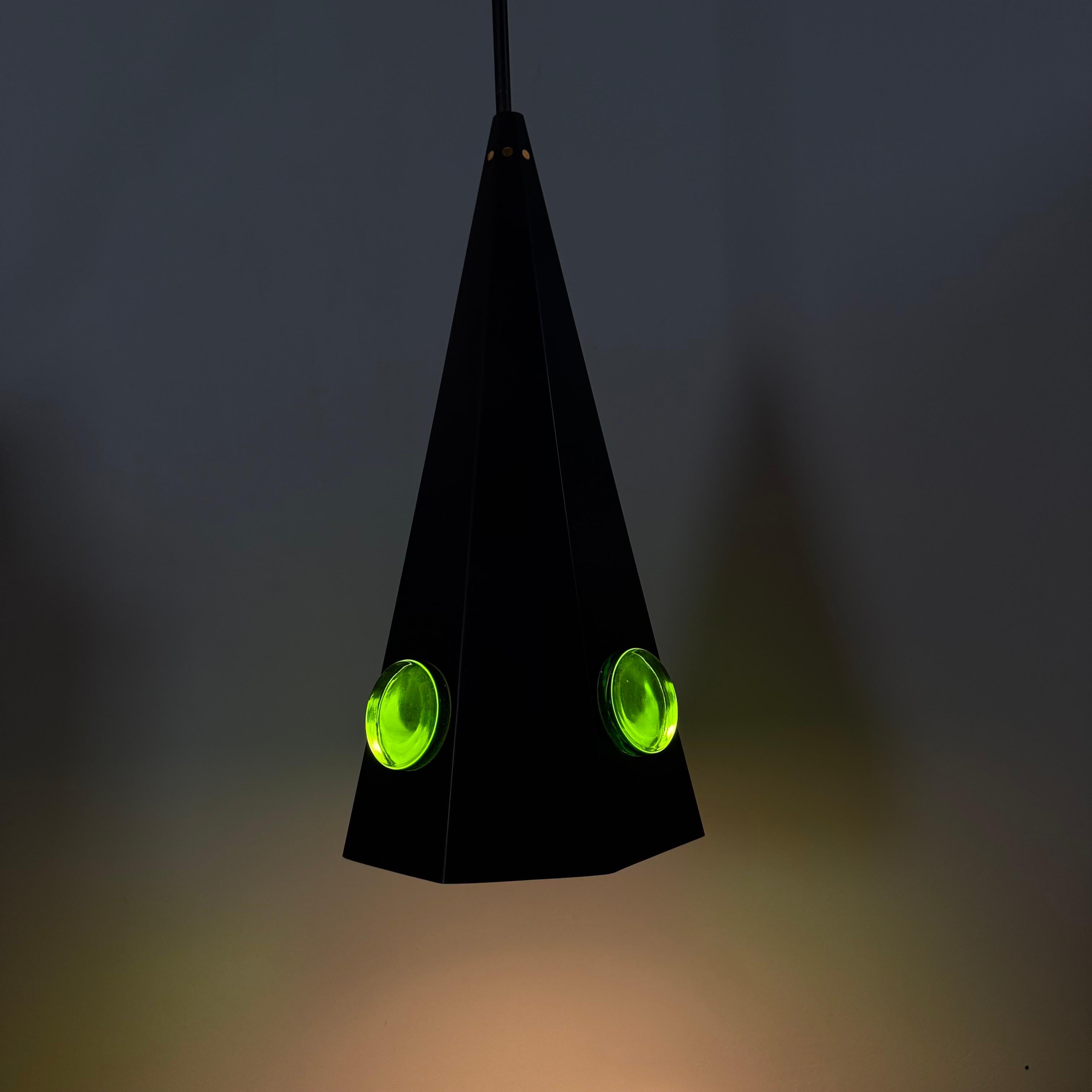 Mid-20th Century Danish design hanging lamp by Svend Aage Holm Sørensen for Holm Sørensen & Co For Sale