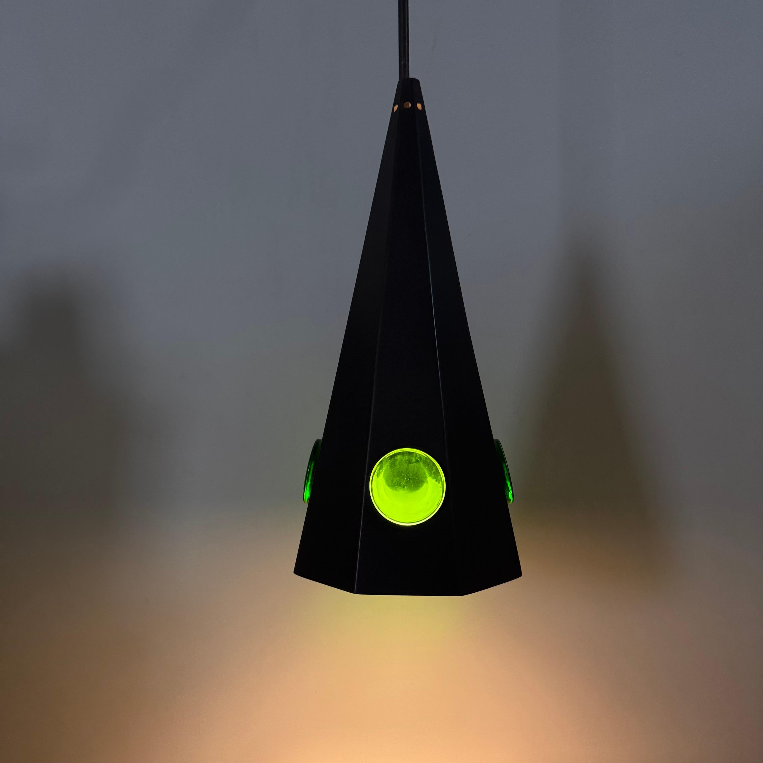 Danish design hanging lamp by Svend Aage Holm Sørensen for Holm Sørensen & Co For Sale 1