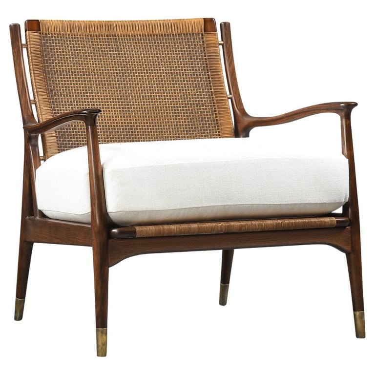 Danish Cane Chair - 264 For Sale on 1stDibs