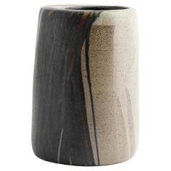 Dänische Jacob Bang-Vase, Keramik und glasiert, dänisches Design
